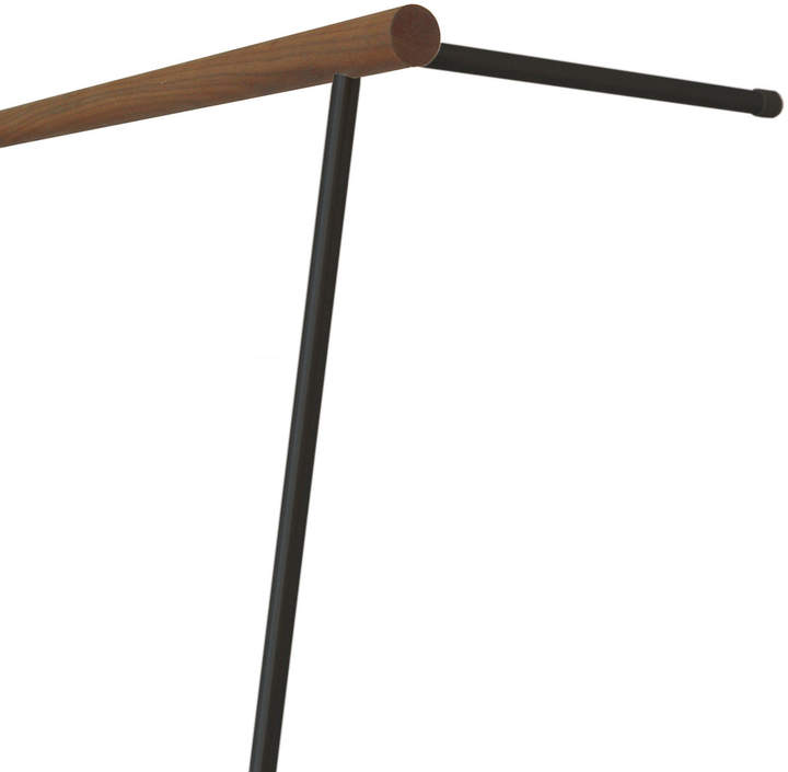 Roomsafari - Leanon II Garderobe, Nussbaum / schwarz