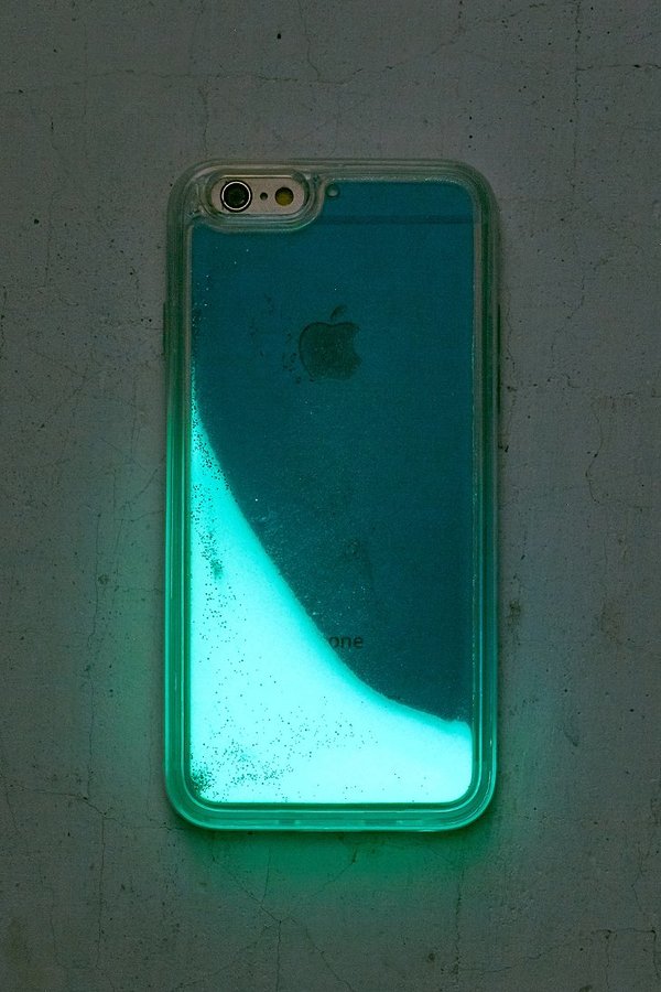 Glitter + Glow Blue Glitter iPhone 6/6s Case