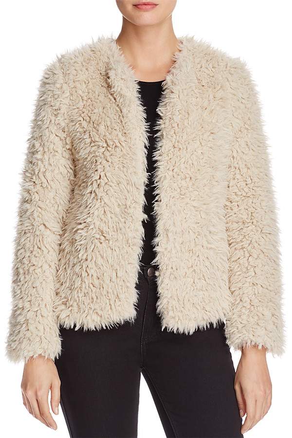 Jayla Shaggy Faux Fur Coat