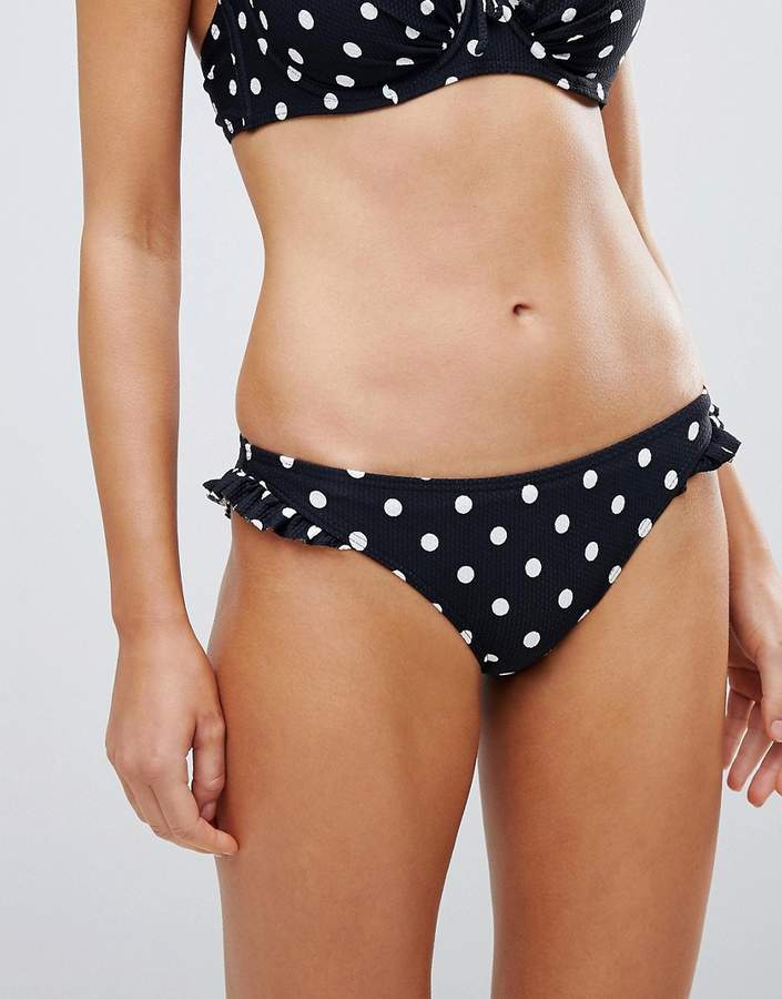 Floozie By Frost – Bikinihose mit Punktemuster