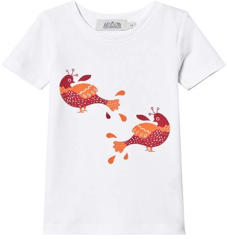 ANÏVE for the minors White Bird Print T-Shirt