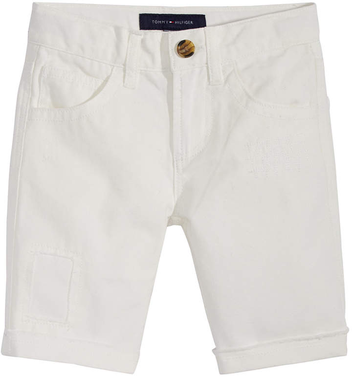 Five-Pocket Cotton Shorts, Big Boys
