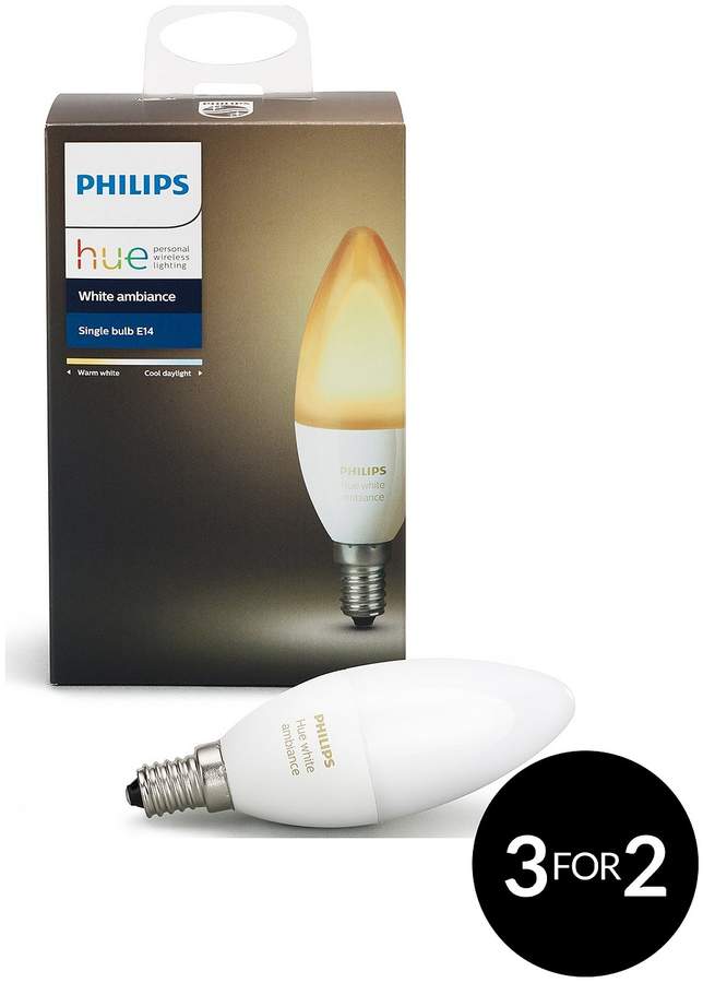 Hue White Ambiance E14 Single Lamp Bulb