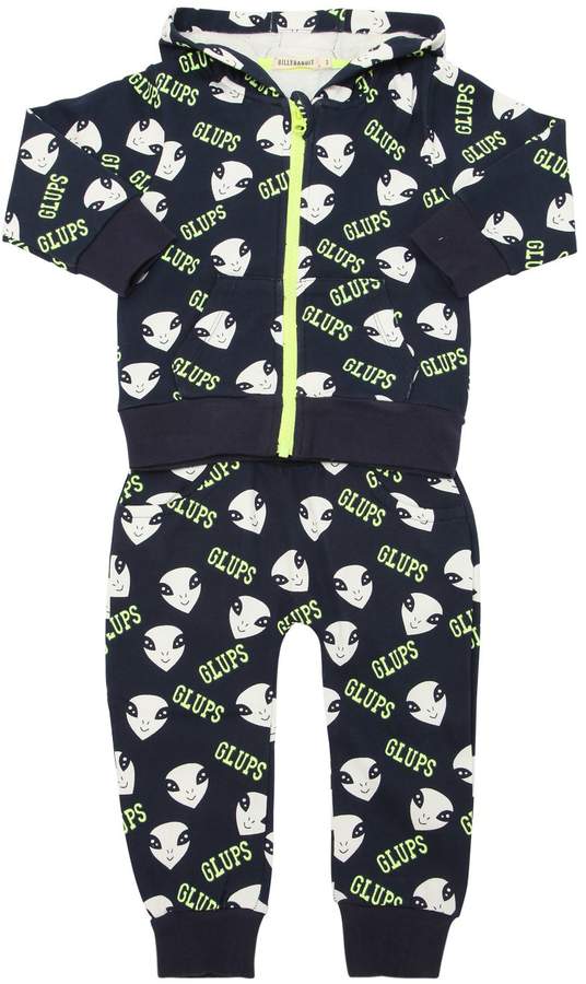 Billybandit Aliens Cotton Sweatshirt & Pants