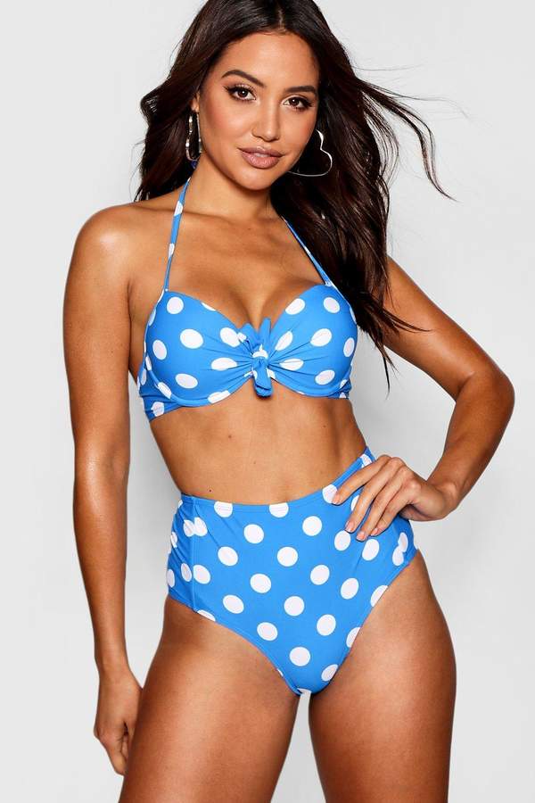 Mix and Match Spot High Waisted Brief