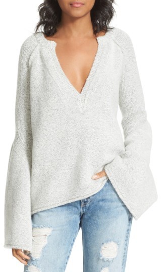  Lovely Lines Bell Sleeve Sweater