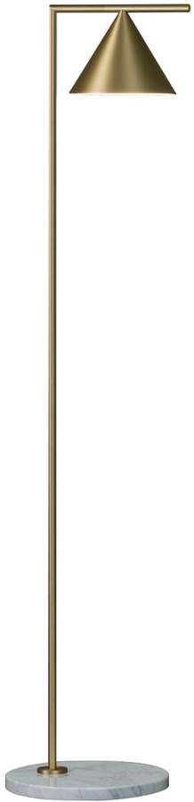 Flos - Captain Flint LED-Stehleuchte, Messing