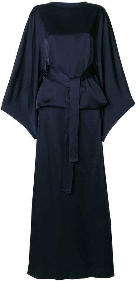 loose drape evening dress