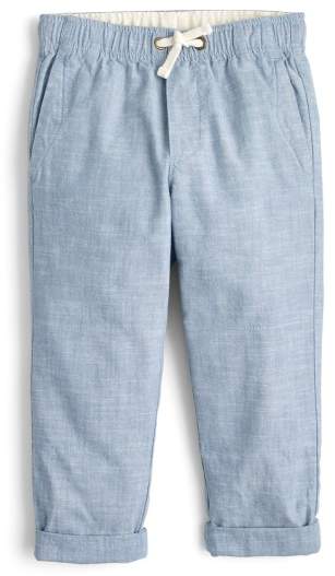 crewcuts by J.Crew Chambray Reinforced Knee Pull-On Pants