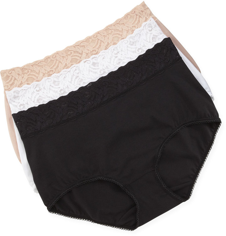 Wacoal CottonSuede FullCut Briefs ShopStyle Women