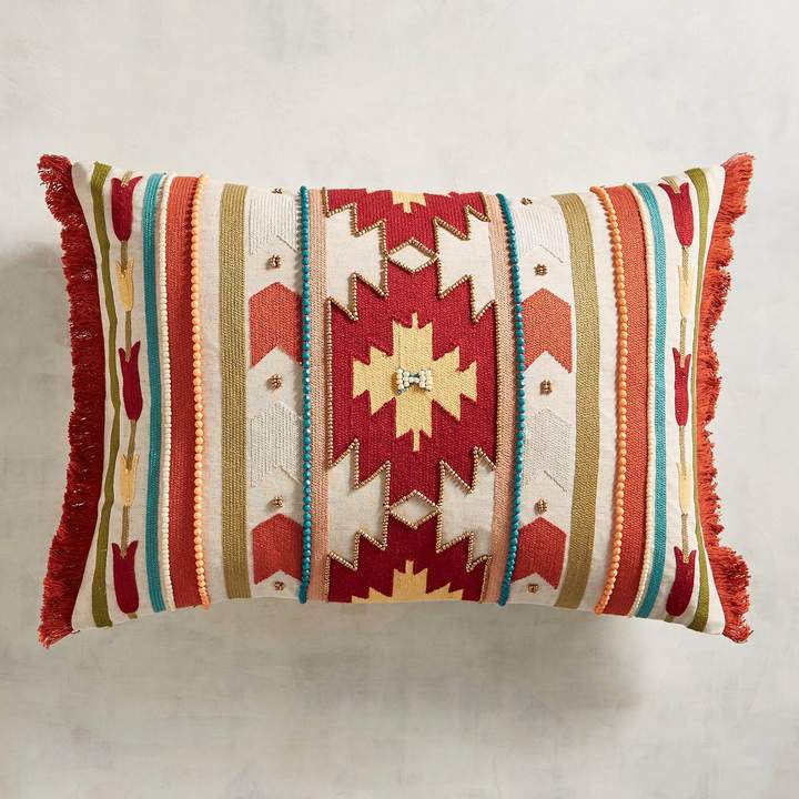Navajo Striped Lumbar Pillow
