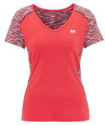 manguun sports Laufshirt, schnelltrocknend, elastisch, V-Ausschnitt, für Damen