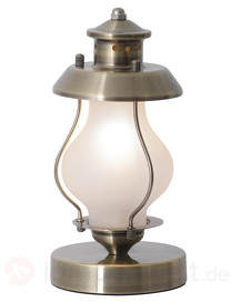 Antik gestaltete Tischleuchte Fanny