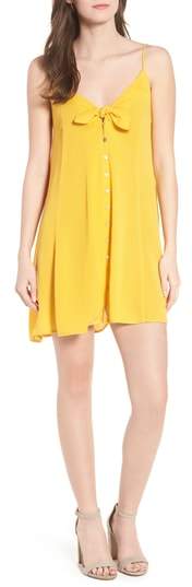 Shine For You Knot Front Dress