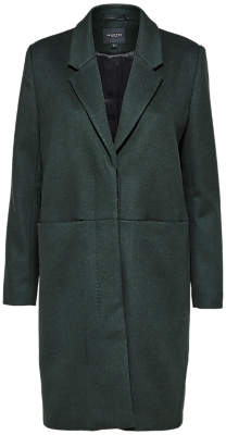 Boa Wool Blend Coat, Scarab