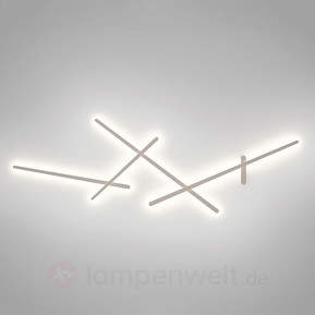 Innovative LED-Wandleuchte Sparks - 219 cm breit