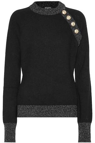 Wool and cashmere-blend sweater
