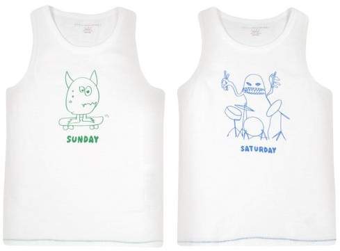 Sleeveless undershirt