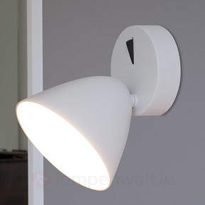 Wandlampe Flash mit LED, weiß