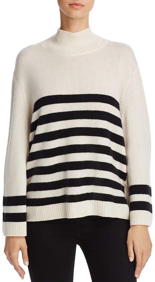 Lantz Lace-Up Detail Wool & Cashmere Sweater