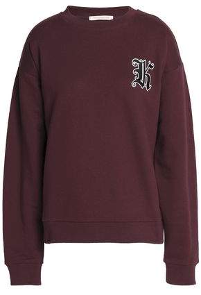 Appliquéd Cotton-Blend Terry Sweatshirt