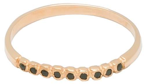 Styleserver DE Margova Ring One by One Black - 14 Karat Roségold 54
