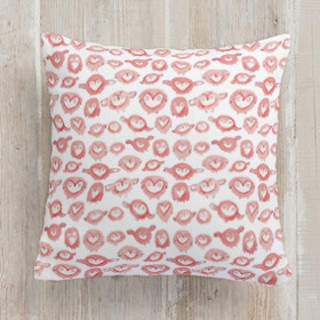 Owl Party Square Pillow
