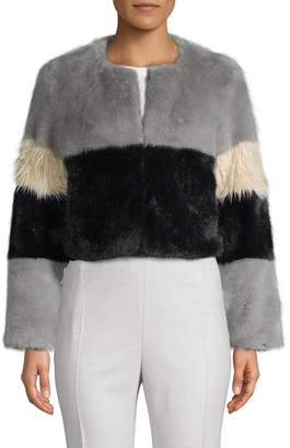 Faux Fur Cropped Jacket - ShopStyle