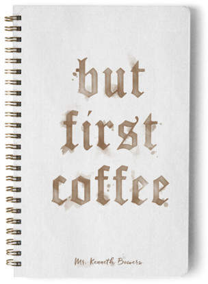 Buy Coffee Time Day Planner, Notebook, or Address Book!