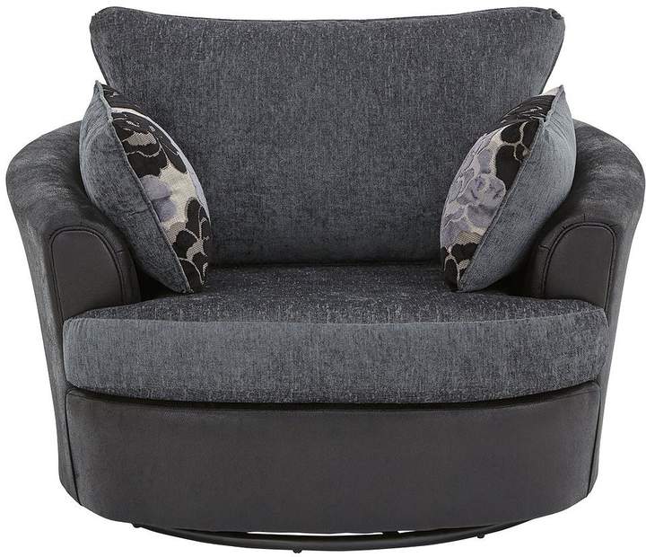Monico Fabric Swivel Chair