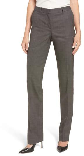 Tamea Microcheck Stretch Wool Suit Pants