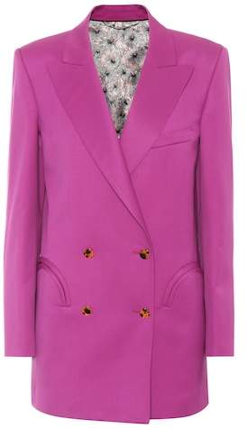 Blazé Milano Exklusiv bei mytheresa.com – Blazer Puritan Raisin aus Wolle