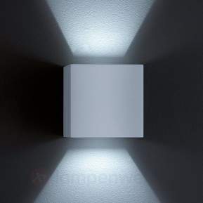 SIRI 44 LED - Außenwandleuchte silbergrau