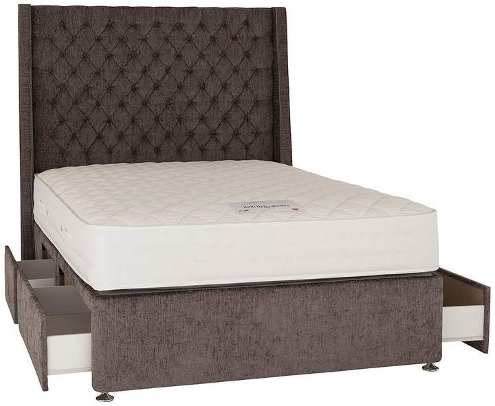 Luxe Collection From Airsprung Hayworth 1000 Pocket Memory Divan With Storage Options