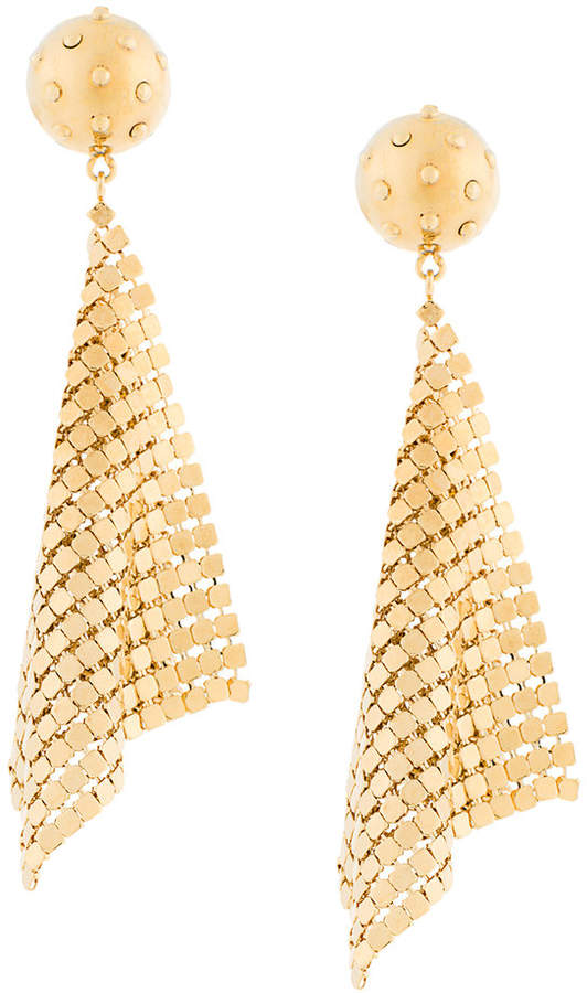 mesh earrings