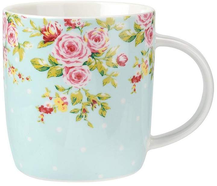 Catherine Lansfield By Portmerion Canterbury Blue Mugs Set Of 2