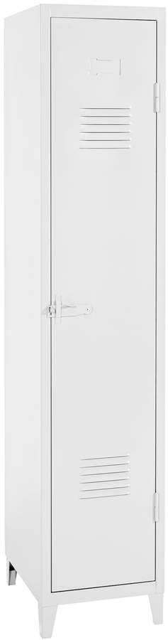 Tolix - B1 Garderobenschrank, weiß matt