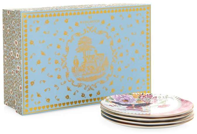 Butterfly Bloom Tea Plates (Set of 4)