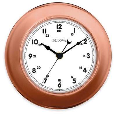 3-Piece Info Station Wall Clock in Copper