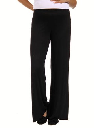 Women's Maternity Palazzo Wide-Leg Pants