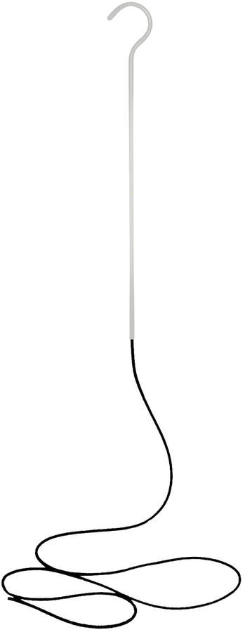 Roomsafari - Cane LED-Andockleuchte, weiß / schwarz