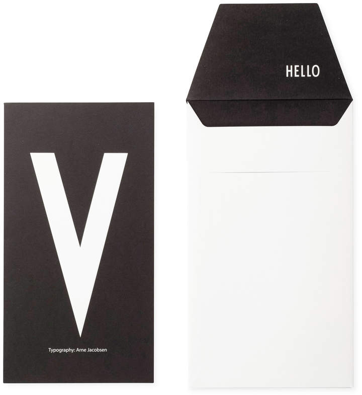 Design Letters - AJ Postkarte V