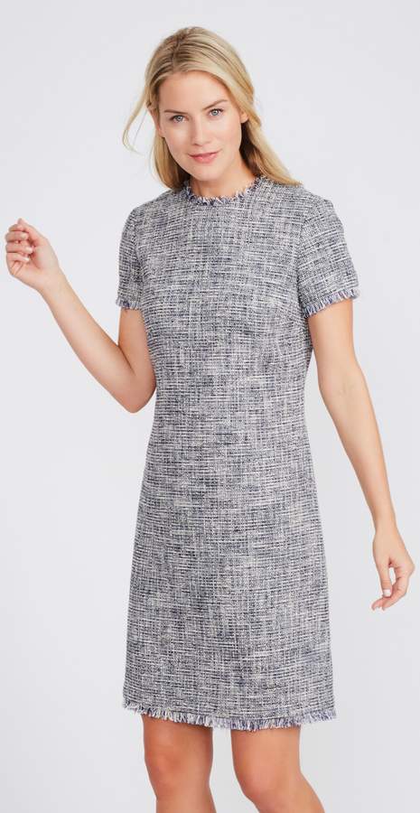 Clarence Dress in Tweed