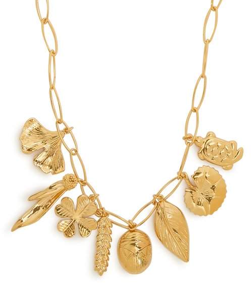Aurélie Iconic Elements gold-plated necklace
