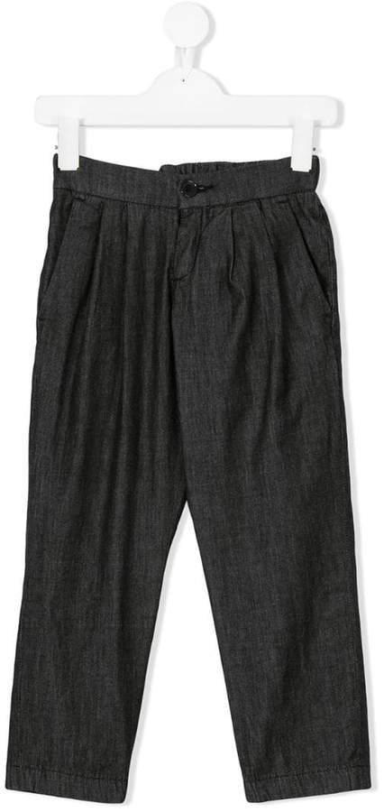 Paolo Pecora Kids classic pleated trousers