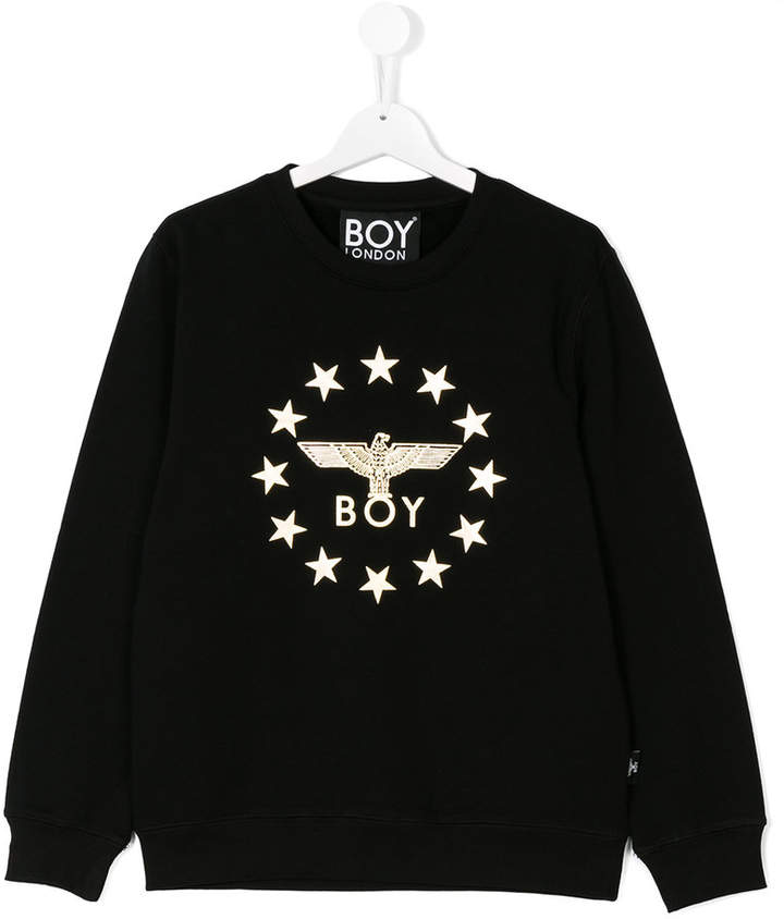 Boy London Kids Sweatshirt mit Logo-Print