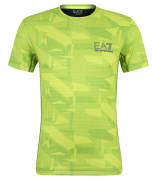 EA7 T-Shirt, atmungsaktiv, Reflektoren, Mesh, für Herren