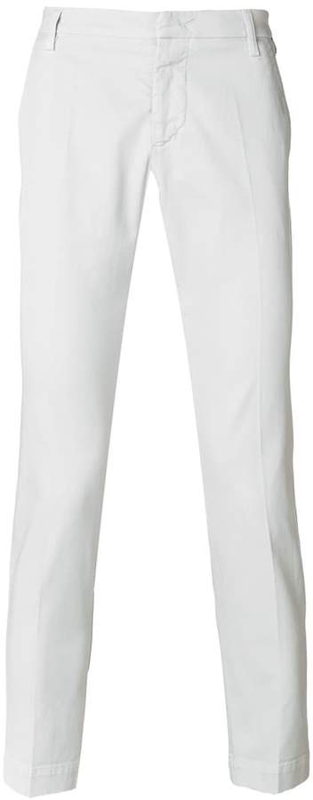 cropped style trousers