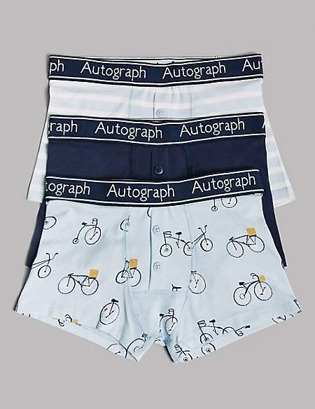 Cotton Trunks with Stretch (6-16 Years)