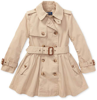 At Macys  C B Polo Ralph Lauren Little Girls Cotton Trench Coat